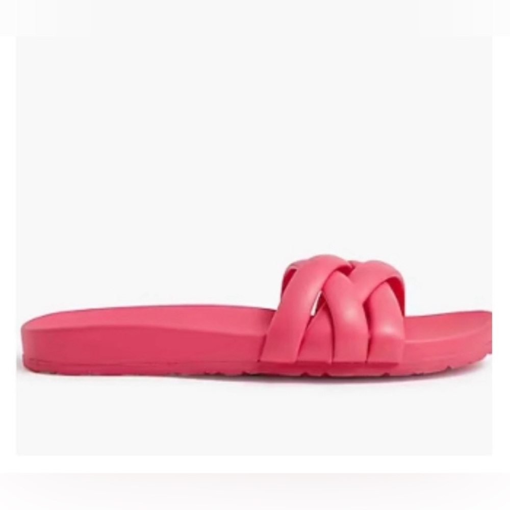 J CREW tubular slide, slip on sandal, new